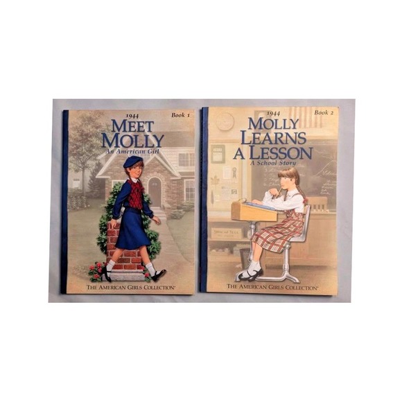 American Girl Other - American Girls Collection~Books 1 & 2 Meet Molly/Molly Learns A Lesson/Softcover